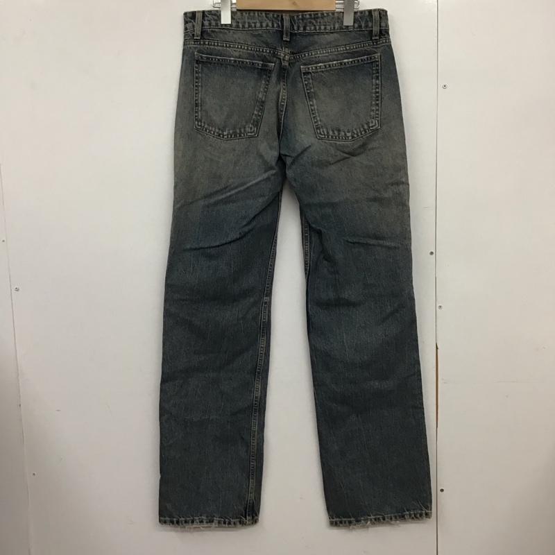 ザラ ZARA パンツ デニム、ジーンズ デニムパンツ ワイドパンツ カジュアルパンツ 40 無地 インディゴ / インディゴ /  メンズ USED 古着 中古 10149601