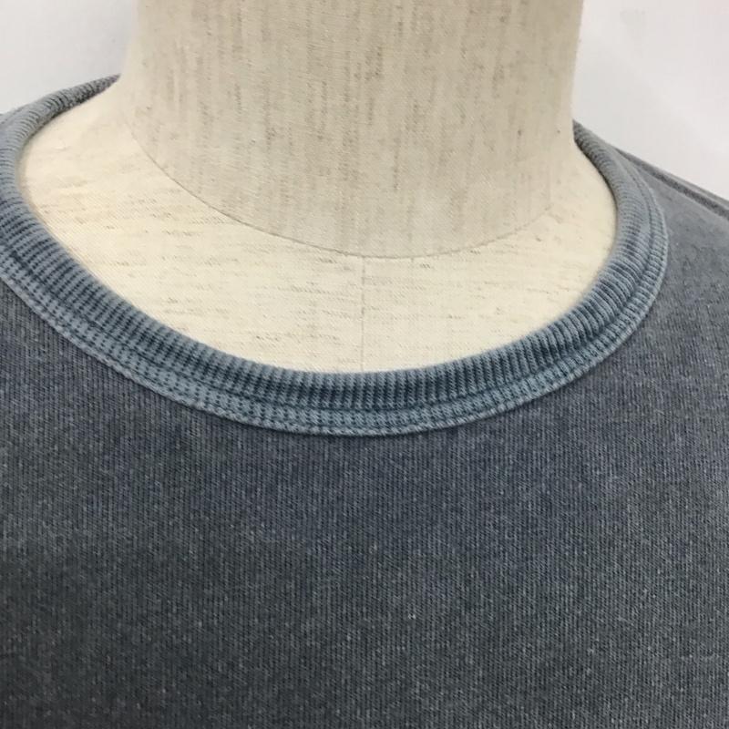 クラクト CLUCT Tシャツ 半袖 ロゴ、文字 X プリント 灰 / グレー /  メンズ USED 古着 中古 10128344