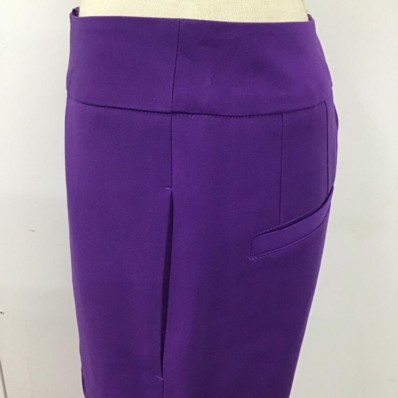 スライ SLY パンツ スラックス 030bay31-2430 JW C/P MANISH FLARE PT 2 無地 紫 / パープル /  レディース USED 古着 中古 10119883