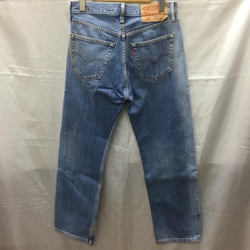リーバイストラウスアンドコー Levi Strauss & co. パンツ デニム、ジーンズ デニムパンツ ストレートパンツ ワイドパンツ カジュアルパンツ 32インチ 無地 インディゴ / インディゴ /  メンズ USED 古着 中古 10115625