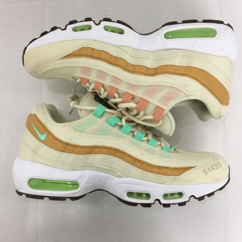 ナイキ NIKE スニーカー スニーカー CZ0154-100 AIR MAX 95 NRG 27.5cm 箱有 27.5cm ロゴ、文字 ベージュ / ベージュ / X 薄緑 / ライトグリーン /  メンズ USED 古着 中古 10128883