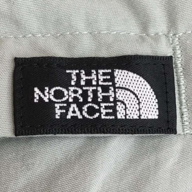 ザノースフェイス THE NORTH FACE パンツ ショートパンツ NBW41741 XL ロゴ、文字 薄緑 / ライトグリーン /  レディース USED 古着 中古 10134758