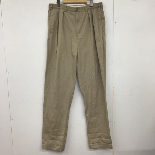 ポロバイラルフローレン POLOBYRALPHLAUREN パンツ チノパン チノパン ワイドパンツ カジュアルパンツ 36インチ 無地 ベージュ / ベージュ /  メンズ USED 古着 中古 10149291