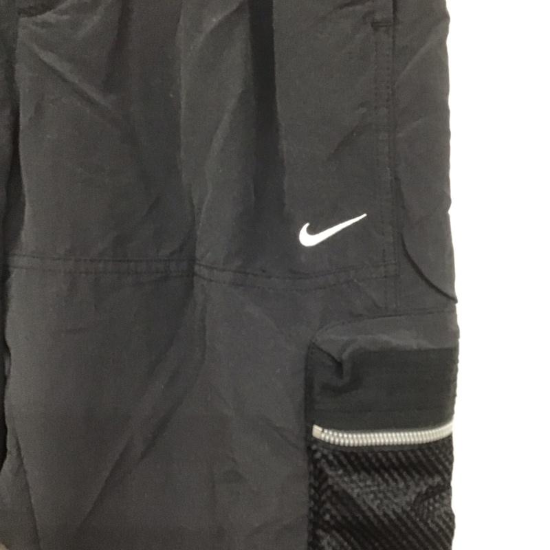ナイキ NIKE パンツ ワークパンツ、ペインターパンツ dx7857-010 PREMIUMBASKETBALLカーゴパンツ ワイドパンツ XL ロゴ、文字 黒 / ブラック /  メンズ USED 古着 中古 10129511