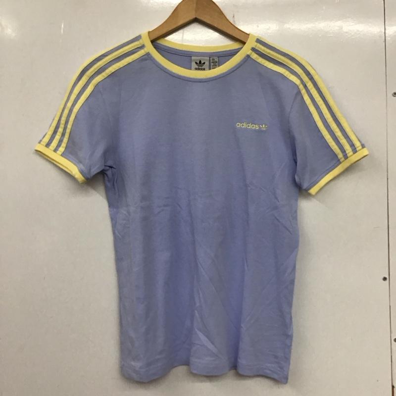 アディダス adidas Tシャツ 半袖 IC3099 W CALI TEE ショートスリーブ L 無地 紫 / パープル /  レディース USED 古着 中古 10133690