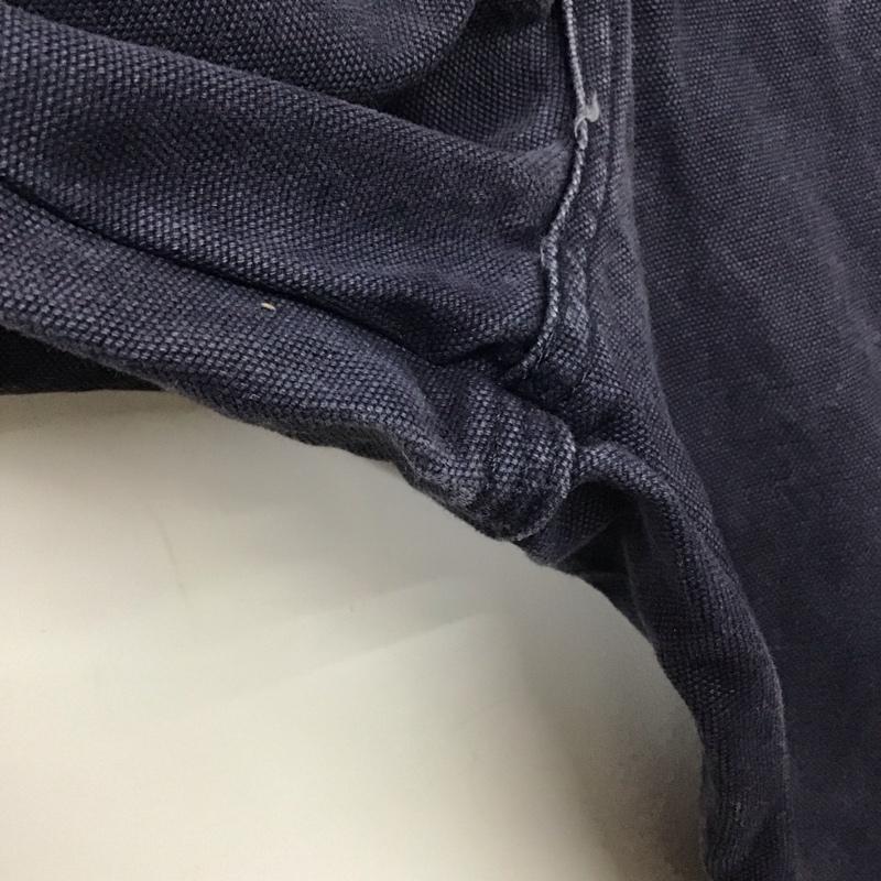 ディッキーズ Dickies パンツ ワークパンツ、ペインターパンツ ワークパンツ ワイドパンツ カジュアルパンツ 36インチ ロゴ、文字 紺 / ネイビー /  メンズ USED 古着 中古 10138943