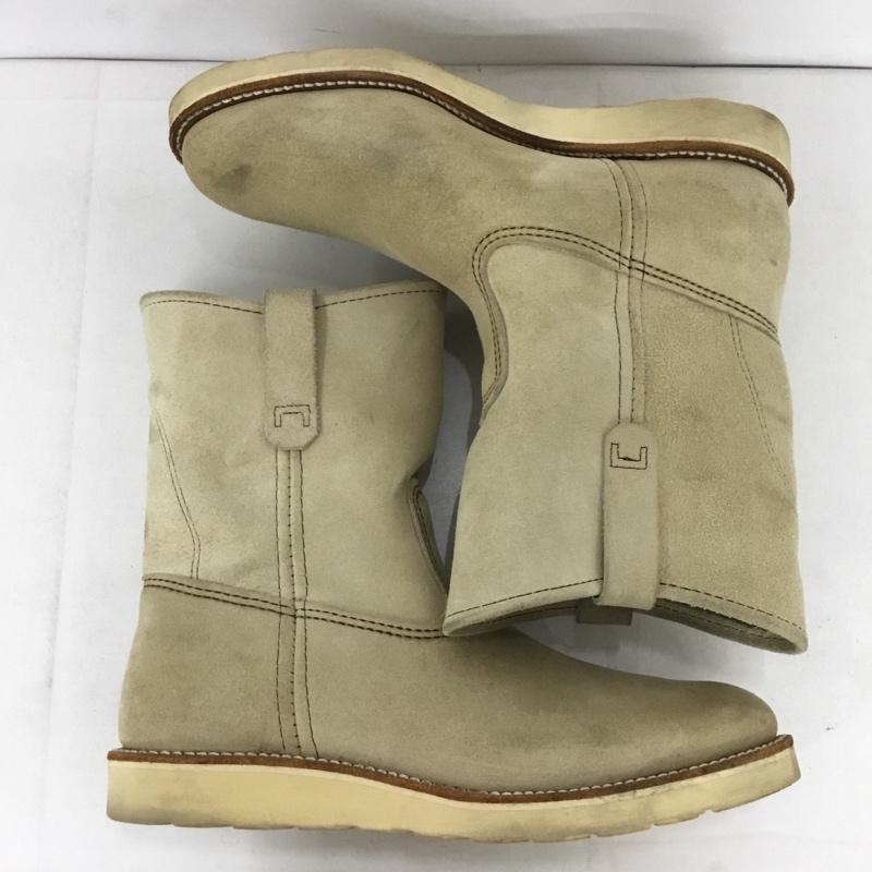 レッドウィング RED WING ブーツ 一般 E8168 9-INCH PECOS ペコスブーツ 28cm 28.0cm 無地 ベージュ / ベージュ /  メンズ USED 古着 中古 10144314