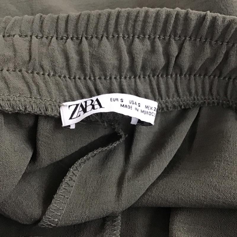 ザラ ZARA ボトムス ボトムス S 無地 カーキ / カーキ /  レディース USED 古着 中古 10136838