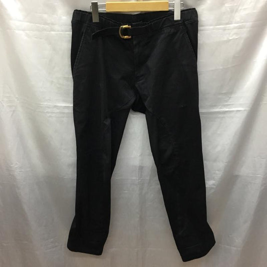 ジュンハシモト junhashimoto パンツ デニム、ジーンズ カジュアルパンツ ワークパンツ ワイドパンツ ジーンズ 2 無地 黒 / ブラック /  メンズ USED 古着 中古 10117703