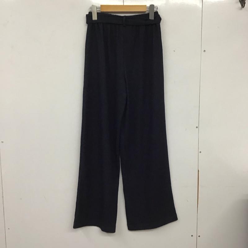 ザラ ZARA パンツ スラックス 150cm 無地 紺 / ネイビー /  ガールズ USED 古着 中古 10140357
