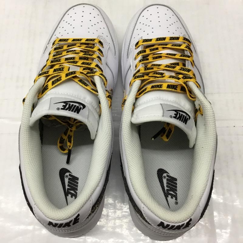 ナイキ NIKE スニーカー スニーカー DD7099 100 WMNS DUNK LOW SE アニマル 28cm 箱有 28.0cm ロゴ、文字 白 / ホワイト /  メンズ USED 古着 中古 10111967