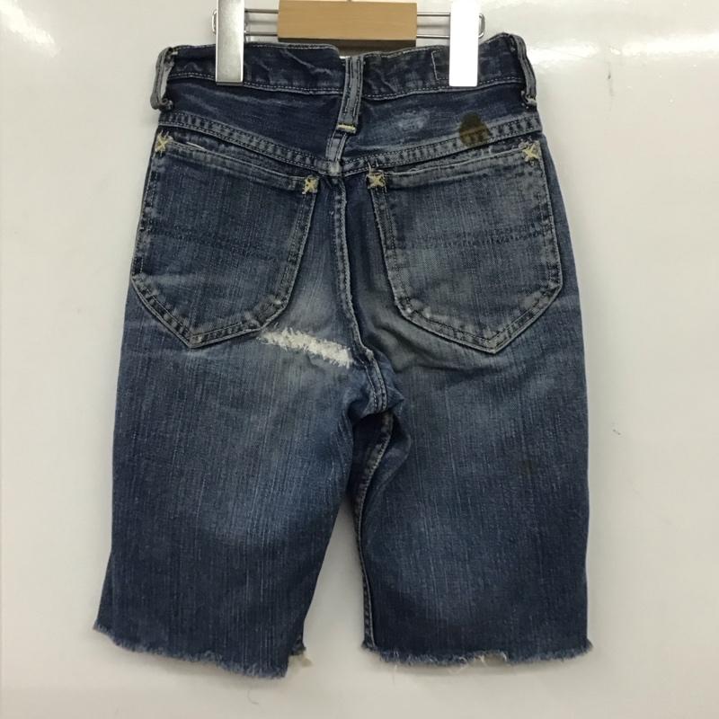 リー Lee パンツ デニム、ジーンズ 無地 インディゴ / インディゴ /  ボーイズ USED 古着 中古 10136956