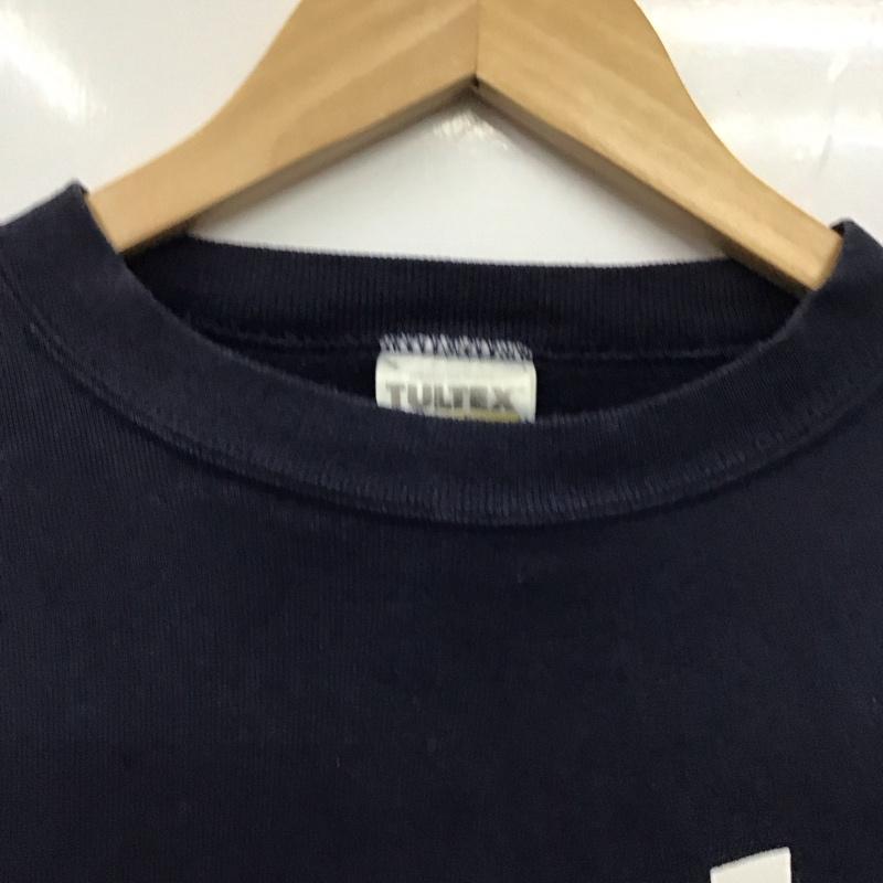 古着 USED トレーナー 長袖 L ロゴ、文字 X プリント 紺 / ネイビー /  メンズ USED 古着 中古 10131069