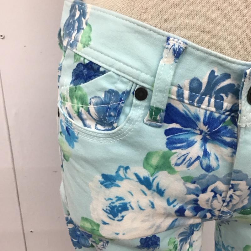 エモダ EMODA パンツ デニム、ジーンズ スリムパンツ カジュアルパンツ ストレートパンツ ストレッチパンツ 2 プリント マルチカラー / マルチカラー /  レディース USED 古着 中古 10116993