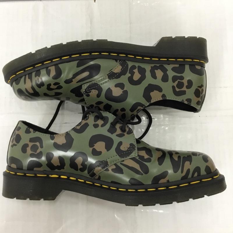 ドクターマーチン Dr.Martens カジュアルシューズ カジュアルシューズ 27686384 Distorted Leopard Smooth 3ホール UK8 箱有 US：9 ヒョウ柄・レオパード柄 黒 / ブラック / X ベージュ / ベージュ / X カーキ / カーキ /  メンズ USED 古着 中古 10109892