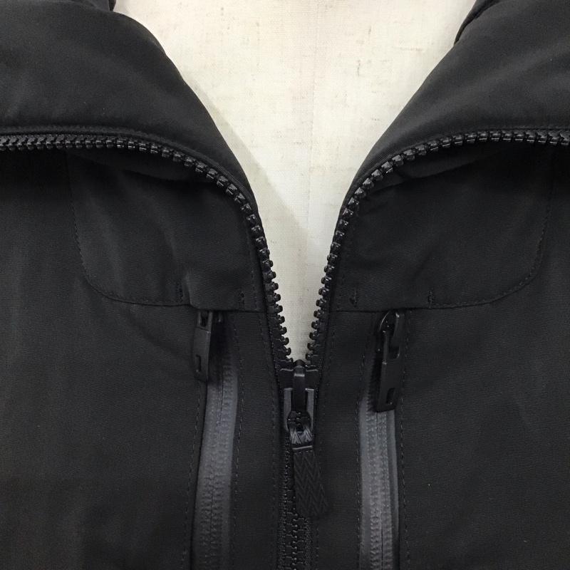ユニクロ UNIQLO ジャケット、上着 ジャンパー、ブルゾン 311-442563 WHITEMOUNTAINEERING コラボ ダウンジャケット ジップアップジャケット XL 無地 黒 / ブラック /  メンズ USED 古着 中古 10114505