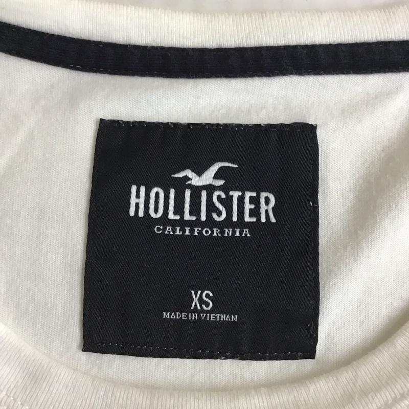 ホリスター Hollister Tシャツ 半袖 GB18401-2010 ロゴ XS 刺繍 白 / ホワイト /  メンズ USED 古着 中古 10116805