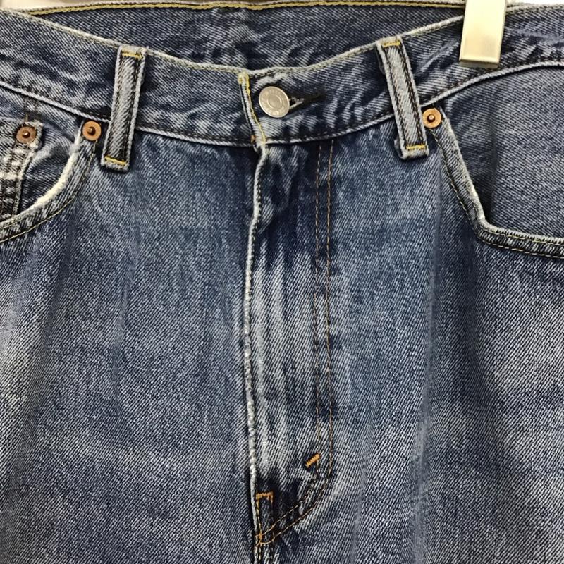 リーバイストラウスアンドコー Levi Strauss & co. パンツ デニム、ジーンズ デニムパンツ スリムパンツ カジュアルパンツ 36インチ 無地 インディゴ / インディゴ /  メンズ USED 古着 中古 10143144