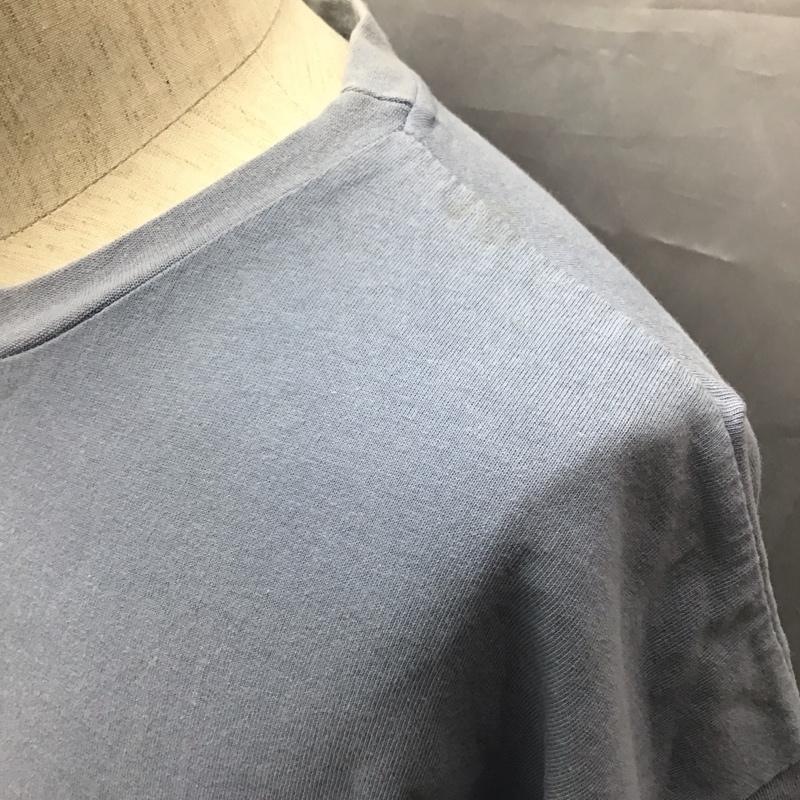 カンゴール KANGOL Tシャツ 半袖 YGLUA21-C050 オーバーサイズ LL ロゴ、文字 水色 / ライトブルー /  メンズ USED 古着 中古 10117051