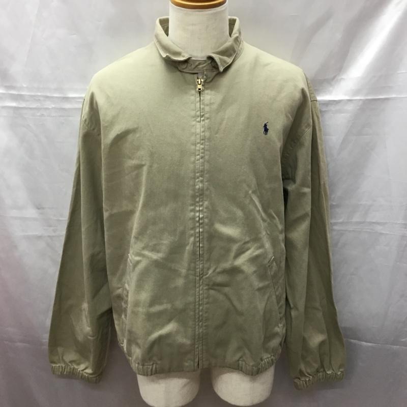 ポロバイラルフローレン Polo by RALPH LAUREN ジャケット、上着 ジャケット、ブレザー ベイポートジャケット コットン L ワンポイント ベージュ / ベージュ /  メンズ USED 古着 中古 10111363