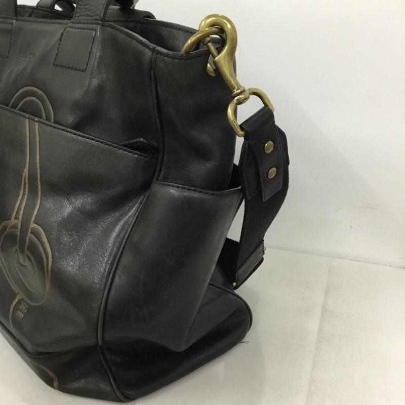 コーチ COACH トートバッグ トートバッグ F1276-70801 HG2012 Limited Edition 2WAY ショルダー  黒 / ブラック /  メンズ USED 古着 中古 10149482