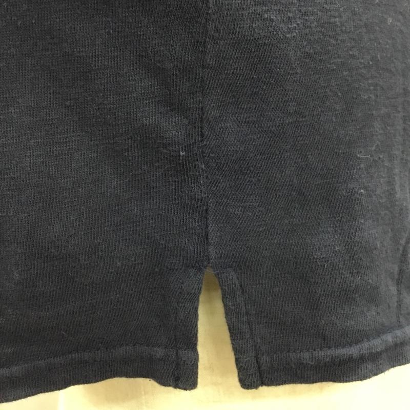 フォーティーファイブアールピーエム 45RPM Tシャツ 半袖 クルーネック 2 プリント 紺 / ネイビー /  メンズ USED 古着 中古 10112382