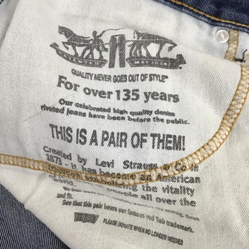 リーバイストラウスアンドコー Levi Strauss & co. パンツ デニム、ジーンズ デニムパンツ ワイドパンツ カジュアルパンツ 34 無地 インディゴ / インディゴ /  メンズ USED 古着 中古 10125508