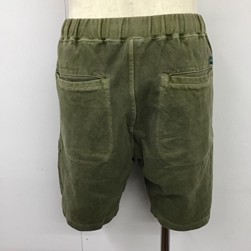 グッドオン Good On パンツ ショートパンツ ショートパンツ ハーフパンツ カジュアルパンツ L 無地 カーキ / カーキ /  メンズ USED 古着 中古 10119701
