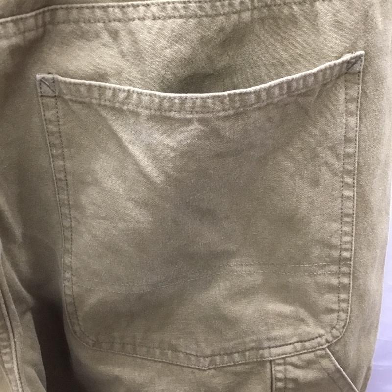アイテムズ アーバンリサーチ ITEMS URBAN RESEARCH パンツ ワークパンツ、ペインターパンツ it25-14a024 ワイドパンツ ワークパンツ カーゴパンツ M 無地 カーキ / カーキ /  メンズ USED 古着 中古 10120128