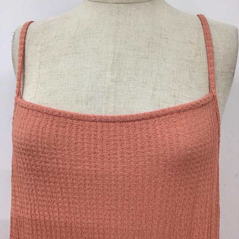 ザラ ZARA ワンピース ロングスカート 1165 183 679 キャミワンピ ティアード L 無地 桃 / ピンク /  レディース USED 古着 中古 10113505