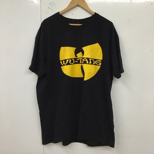古着 USED Tシャツ 半袖 WU-TANG バンドTシャツ ヒップホップ XXL ロゴ、文字 黒 / ブラック /  メンズ USED 古着 中古 10123369
