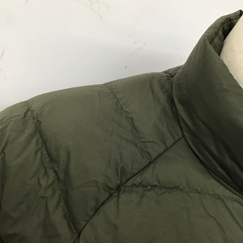 ユニクロ UNIQLO ジャケット、上着 ジャケット、ブレザー 311-439589 ダウンジャケット ジップアップジャケット アウター L 無地 カーキ / カーキ /  メンズ USED 古着 中古 10123603