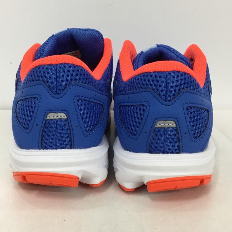 ミズノ MIZUNO スニーカー スニーカー FLV0722 ランニングシューズ 23cm 23.0cm  青 / ブルー / X 橙 / オレンジ /  レディース USED 古着 中古 10149433