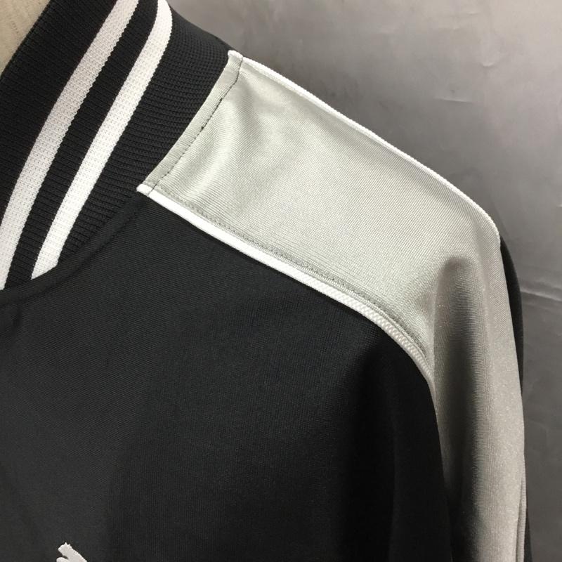 プーマ PUMA ジャケット、上着 ジャンパー、ブルゾン 622229 ユニセックス T7 トラックジャケット XL 無地 黒 / ブラック /  メンズ USED 古着 中古 10108798