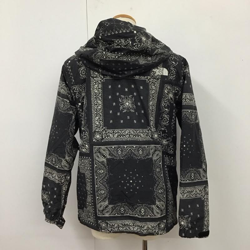 ザノースフェイス THE NORTH FACE ジャケット、上着 ジャンパー、ブルゾン np61845 ノベルティースクープジャケット L 総柄 X ロゴ、文字 黒 / ブラック /  メンズ USED 古着 中古 10119733