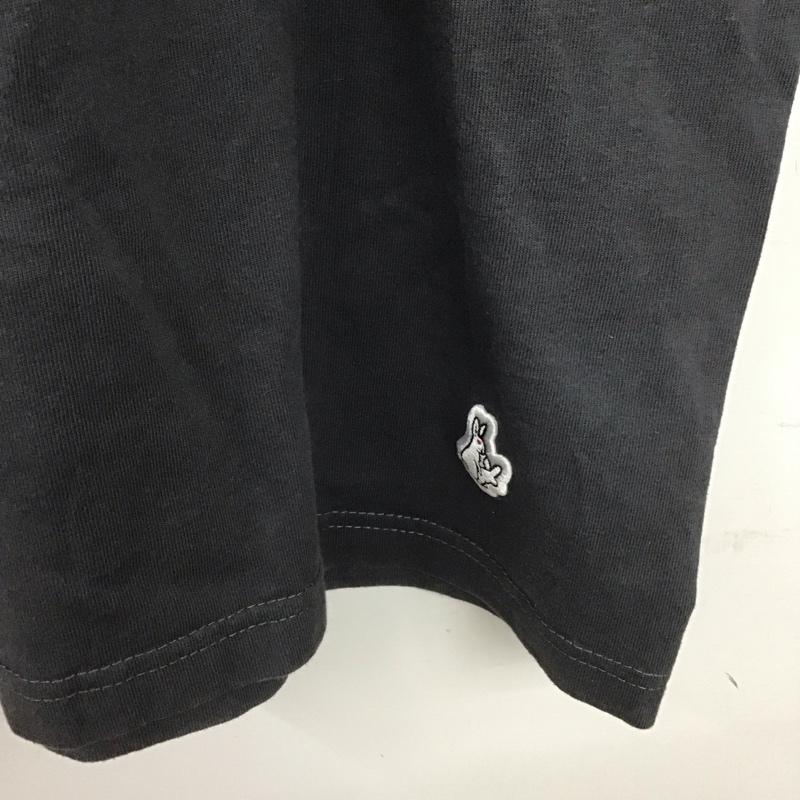 ナインティナインティ 9090 Tシャツ 半袖 半袖カットソー プリントTシャツ クルーネックカットソー fr2 XXL プリント ダークグレー / ダークグレー /  メンズ USED 古着 中古 10149189