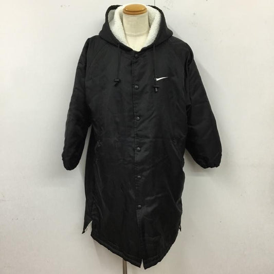 ナイキ NIKE ジャケット、上着 ジャケット、ブレザー F5026 SCI ベンチコート 裏ボア 90年代 M ワンポイント 黒 / ブラック /  メンズ USED 古着 中古 10121262