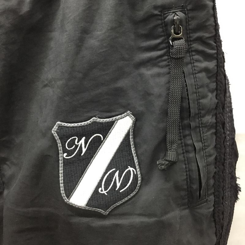 ナンバーナイン NUMBER (N)INE パンツ ワークパンツ、ペインターパンツ ナイロンパンツ ワイドパンツ カジュアルパンツ 5 無地 黒 / ブラック /  メンズ USED 古着 中古 10111295