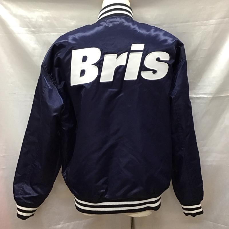エフシーレアルブリストル F.C.Real Bristol ジャケット、上着 ジャンパー、ブルゾン mm23-ny-1f12 FANATIC L ロゴ、文字 紺 / ネイビー /  メンズ USED 古着 中古 10122071