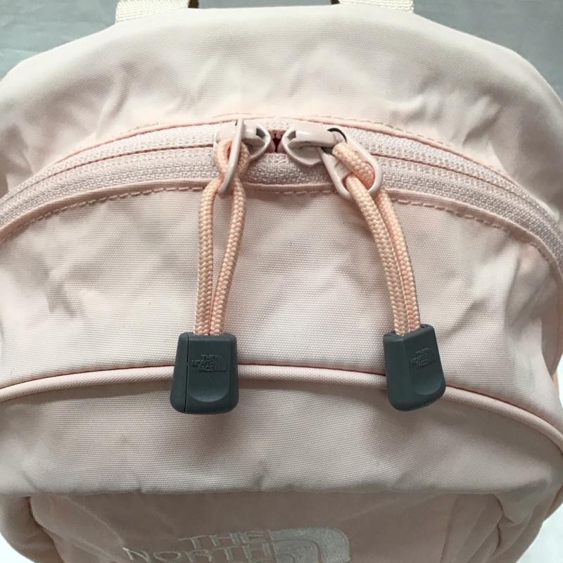 ザノースフェイス THE NORTH FACE バッグ バッグ NMJ72005 ホームスライス Homeslice キッズ リュック バックパック デイバック 刺繍 ロゴ、文字 桃 / ピンク /  ガールズ USED 古着 中古 10121632