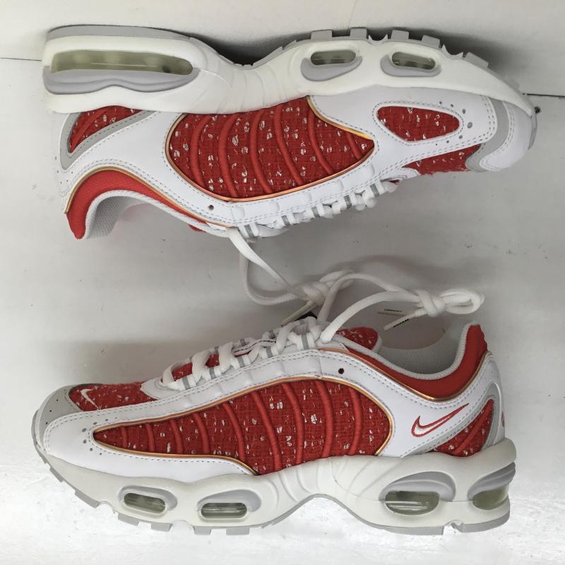 ナイキ NIKE スニーカー スニーカー SUPREME AIR MAX TAILWIND 4/S エアマックス テイルウインド 4 シュプリーム AT3854-100 26.0cm ロゴ、文字 白 / ホワイト / X 赤 / レッド /  メンズ USED 古着 中古 10105697