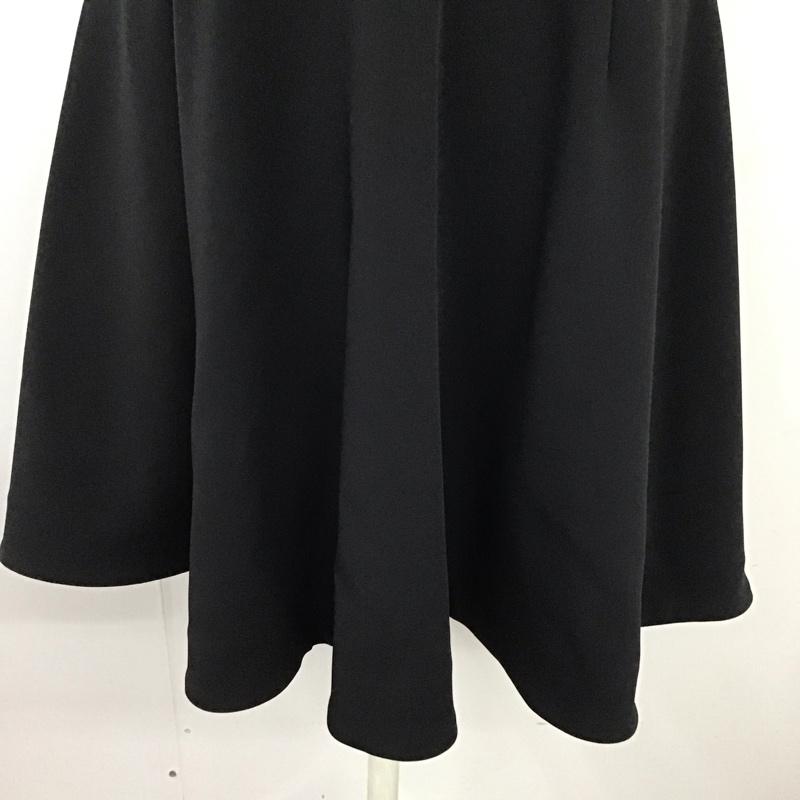 スナイデル SNIDEL ワンピース ミニスカート SWFO164258 ビジュー付き 0 無地 黒 / ブラック /  レディース USED 古着 中古 10120228