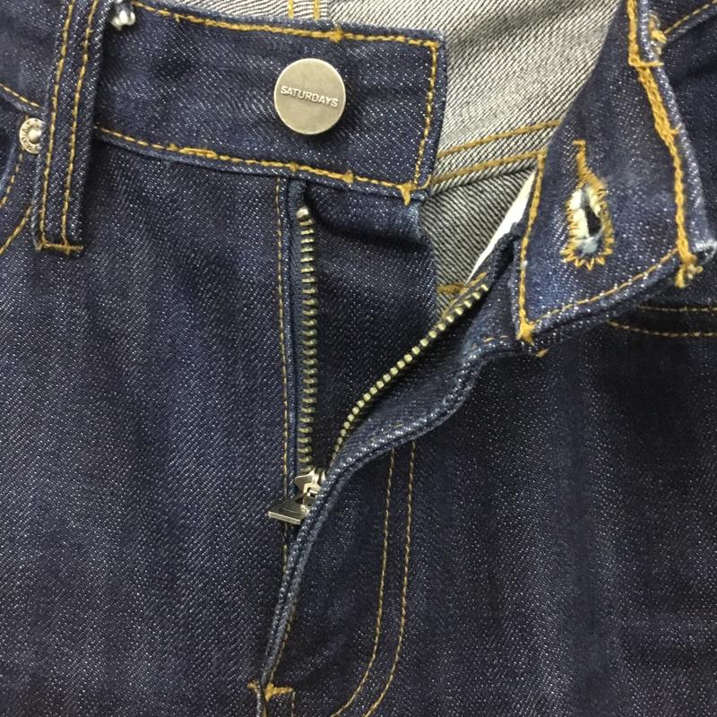 サタデーズサーフニューヨークシティー SATURDAYS SURF NYC パンツ デニム、ジーンズ BBS-6405-B 28 28 無地 インディゴ / インディゴ /  メンズ USED 古着 中古 10117672