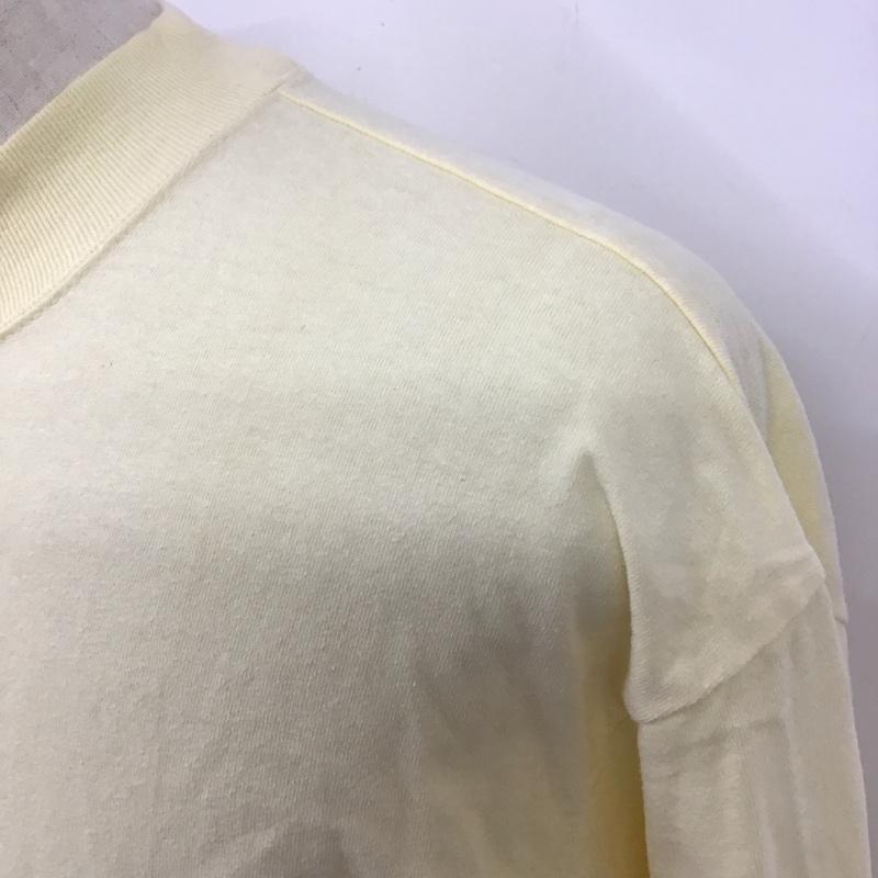 エイチビューティー＆ユースユナイテッドアローズ H BEAUTY&YOUTH UNITED ARROWS カットソー 長袖 1212-299-7091 モックネック ロンT S 無地 黄 / イエロー /  メンズ USED 古着 中古 10118330