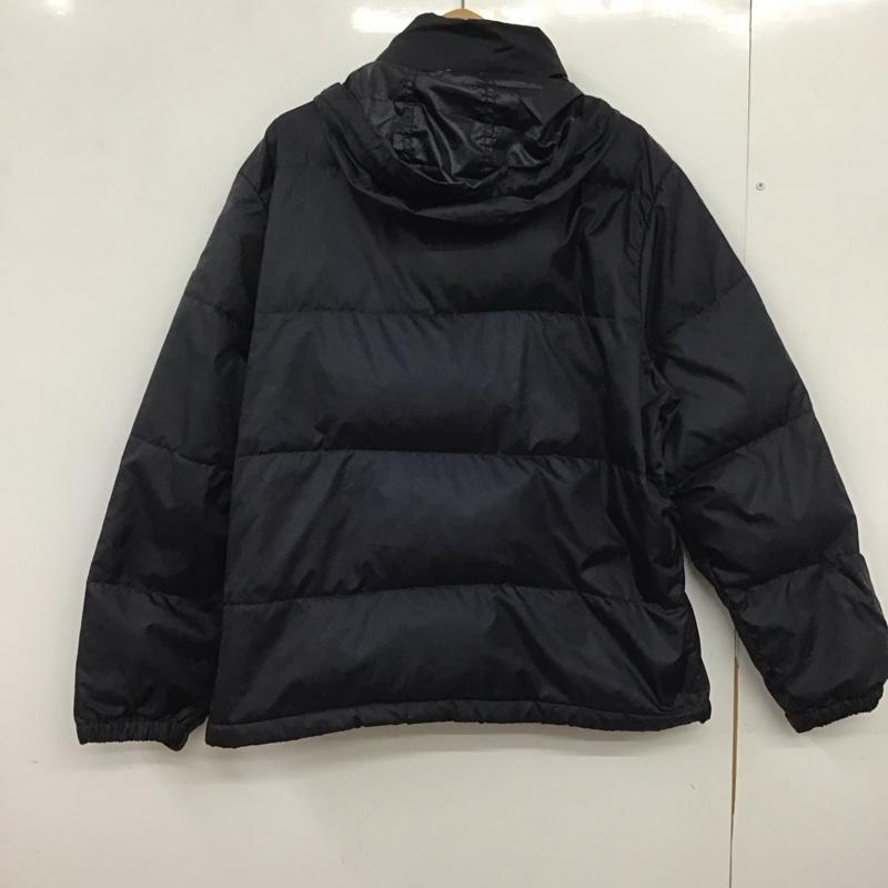 ポロバイラルフローレン Polo by RALPH LAUREN ジャケット、上着 ジャンパー、ブルゾン ジップアップダウンジャケット アウターフード付きジャケット LL ロゴ、文字 紺 / ネイビー /  メンズ USED 古着 中古 10148163