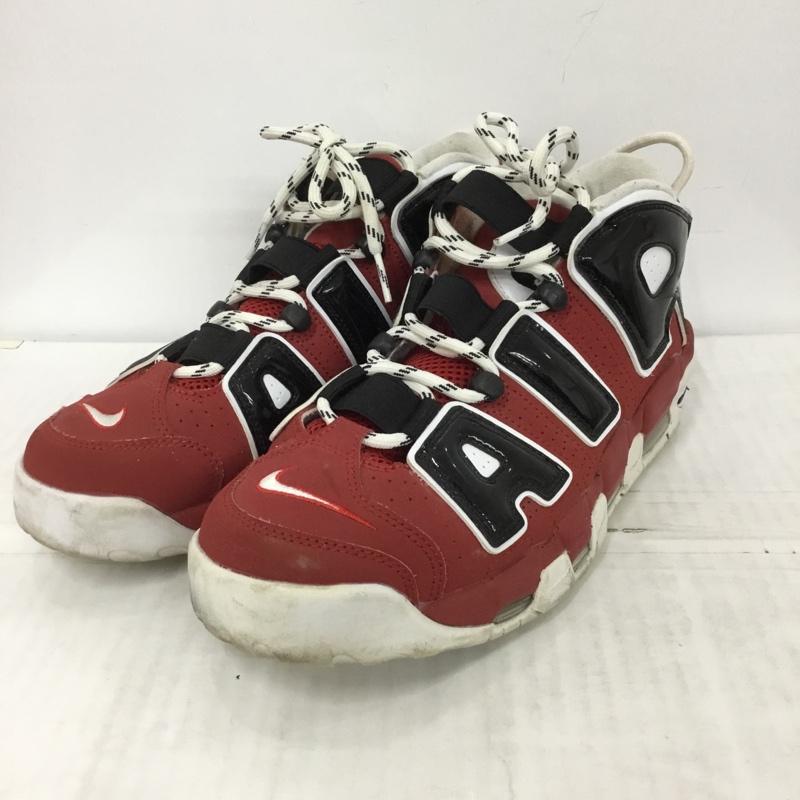 ナイキ NIKE スニーカー スニーカー 921948-600 AIR MORE UPTEMPO 96 27.5cm 27.5cm ロゴ、文字 赤 / レッド / X 白 / ホワイト / X 黒 / ブラック /  メンズ USED 古着 中古 10123650