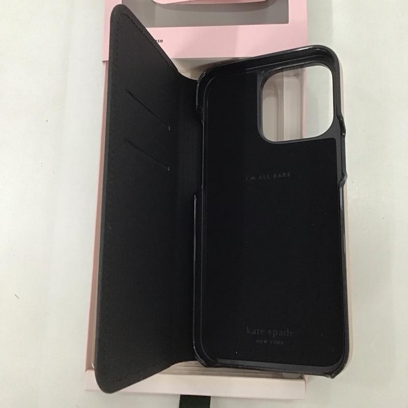 ケイトスペード Kate Spade ファッション小物 ファッション小物 KSIPH-257-PLVMB iPhone14 Pro Max 手帳型 iPhoneケース 無地 桃 / ピンク /  レディース USED 古着 中古 10124309