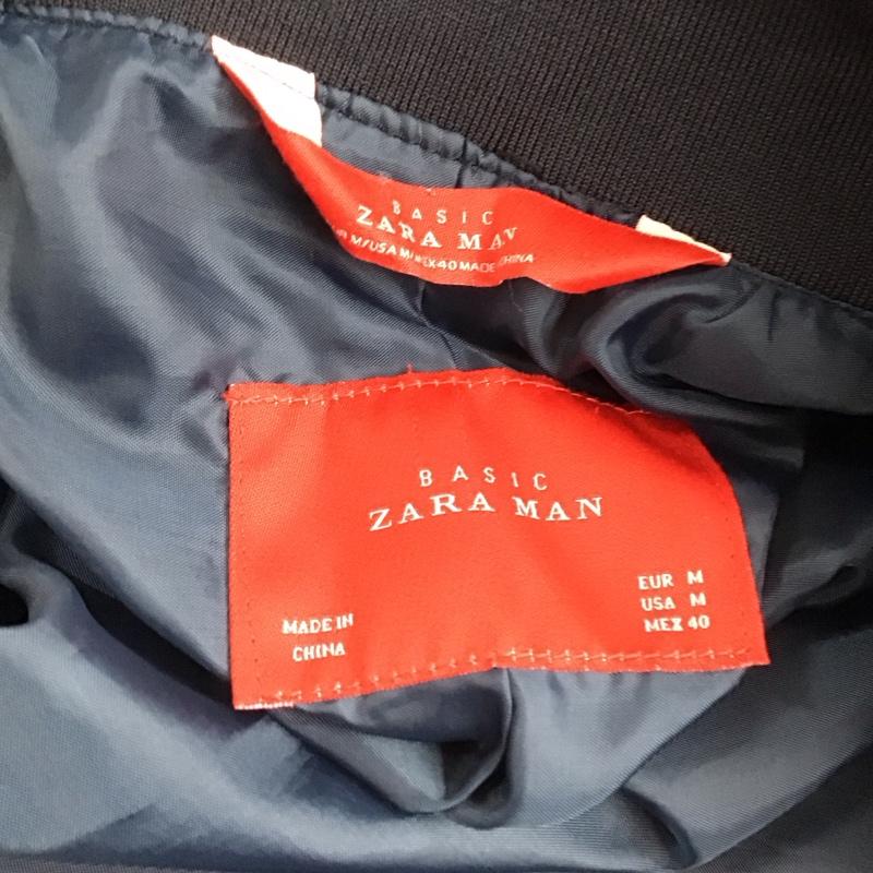 ザラメン ZARA MAN ジャケット、上着 ジャンパー、ブルゾン M 無地 紺 / ネイビー /  メンズ USED 古着 中古 10124472