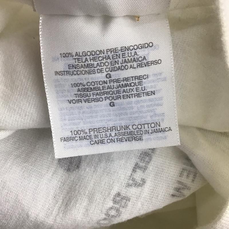 ギャラリー1950 Gallery1950 Tシャツ 半袖 Hanes クルーネック L ロゴ、文字 白 / ホワイト /  メンズ USED 古着 中古 10114741