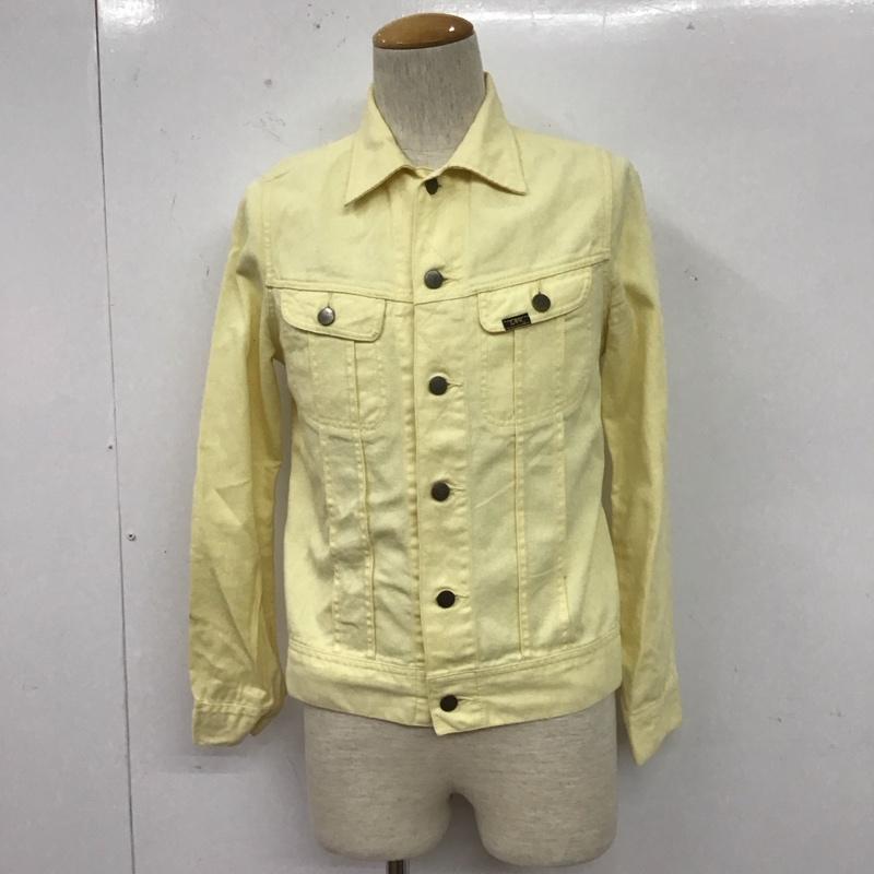 リー Lee ジャケット、上着 ジャケット、ブレザー デニムジャケット DUFFER S 無地 黄 / イエロー /  メンズ USED 古着 中古 10106241